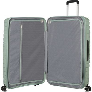 Валіза American Tourister Flytwist із поліпропілену на 4-х колесах MI1*003 Botanic Green (велика)