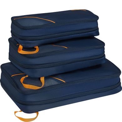 Набор органайзеров (3 шт) American Tourister Ta SML MF3*006;41 Navy/Orange