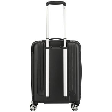 Валіза Titan X-Ray Atomic з полікарбонату на 4-х колесах 700804 (велика), 7008-01 Atomic Black, Мала S, 2,4 кг, 0-50 літрів, 40 л, 40 x 55 x 20 см, Одинарна, від 2 до 3 кг, Без розширення, Чорний, МАУ (40х55х20), Wizz Air (40х55х23), Ryanair (40х55х20), Lufthansa (40х55х23), Turkish Airlines (40x55x23), British Airways (45x56x25), LOT Polish Airlines (40x55x23), Czech Airlines (45x55x25), Air Canada (40x55x23), EasyJet (45х56х25), Air Baltic (40x55x23), Belavia (40х55х25), Air Arabia (40х55х20), Austrian (40x55x23), Swiss (40x55x23), Smart Wings (45x56x25), Germanwings (40x55x23)