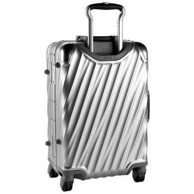 Валіза Tumi 19 Degree Aluminum Extended Trip 036869MD2, Tumi19DegreeAluminum-Silver, Мала S, 5 кг, 0-50 літрів, 31 л, 35,5 x 56 x 23 см, більше 4 кг, Без розширення, Сірий, British Airways (45x56x25), EasyJet (45х56х25), Smart Wings (45x56x25)