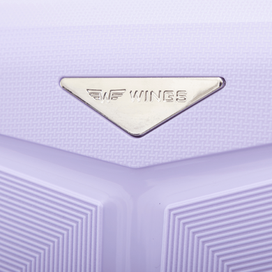 Чемодан Wings Cockatiel из полипропилена на 4-х колесах wg-ckpp-l-wv White purple (большой)