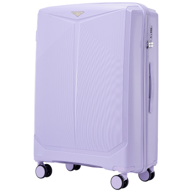 Чемодан Wings Cockatiel из полипропилена на 4-х колесах wg-ckpp-l-wv White purple (большой)