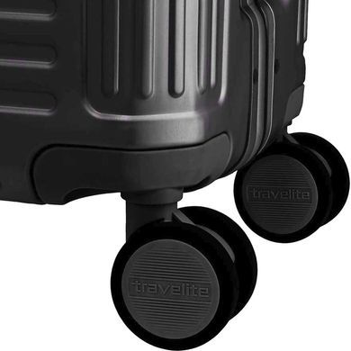 Валіза з алюмінію на 4-х колесах Travelite Next TL079947 Black (мала)