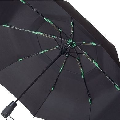 Парасолька чоловіча Fulton Tornado G840 Black (Чорний), Чорний
