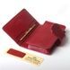 Визитница из натуральной кожи Tony Perotti Accademia 1440 rosso (красный), Красный