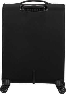Легка валіза American Tourister AeroSpin текстильна на 4-х колесах MH6*001;09 Black (мала)