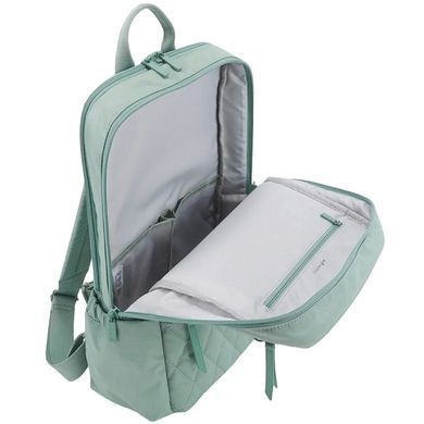 Женский рюкзак с отделением для ноутбука до 15.4" Hedgren Inner city AVA HIC432/252-01 Quilted Sage (шалфей)