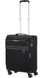 Легка валіза American Tourister AeroSpin текстильна на 4-х колесах MH6*001;09 Black (мала)