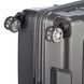 Чемодан Titan X-Ray из поликарбоната на 4-х колесах 700804 (большой), 7008-04 Dark Stone, Большой L, 3,5 кг, 100-125 літрів, 102 л, 52 х 77 х 29 см, Одинарна, від 3 до 4 кг, Без розширення, Сірий
