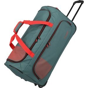 Дорожная сумка на 2-х колесах Travelite Basics TL9000277 green/orange (большая)