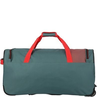 Дорожня сумка на 2-х колесах Travelite Basics TL9000277 green/orange (велика)