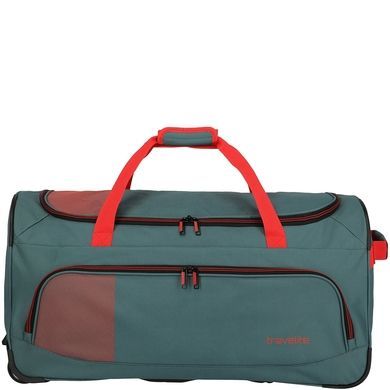 Дорожня сумка на 2-х колесах Travelite Basics TL9000277 green/orange (велика)