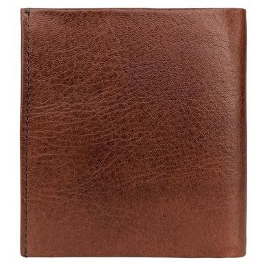 Шкіряне портмоне Karya з затиском для грошей KR0940-615 коньячного кольору