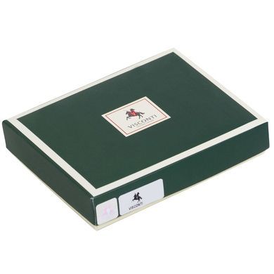 Шкіряна кредитниця з RFID захистом Visconti Heritage Nelson HT5 Black, Black (черный), Натуральна шкіра, Гладка, Чорний