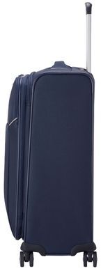 Чемодан Roncato Ironik 2.0 текстильный на 4-х колесах 415302/23 Dark blue (средний)