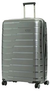 Чемодан Travelite Air Base из полипропилена на 4-х колесах 075349 Anthracite (большой)