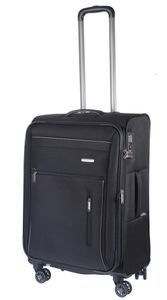 Валіза Travelite CAPRI текстильна на 4-х колесах 089848 чорна (середня)
