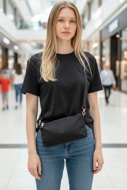 Жіноча сумка Sanmorris з нейлону SM3066 чорна