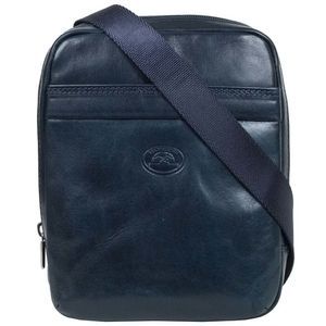 Сумка чоловіча з натуральної шкіри Tony Perotti Italico 6056G-15 синя