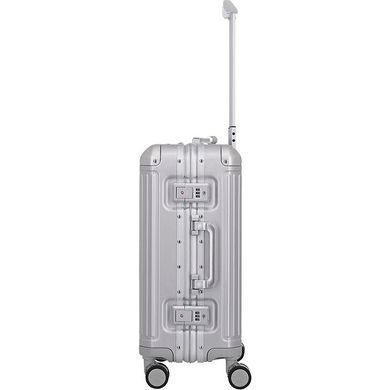 Валіза з алюмінію на 4-х колесах Travelite Next TL079947 Silver (мала)