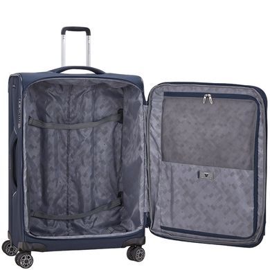 Чемодан Roncato Ironik 2.0 текстильный на 4-х колесах 415302/23 Dark blue (средний)