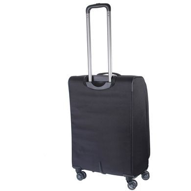 Валіза Travelite CAPRI текстильна на 4-х колесах 089848 чорна (середня)
