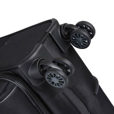 Валіза Travelite CAPRI текстильна на 4-х колесах 089848 чорна (середня)
