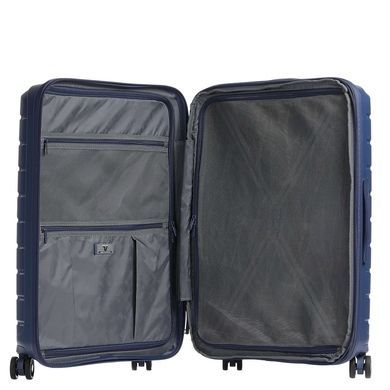 Чемодан Roncato B-Flying из полипропилена на 4-х колесах с расширением 418182 Blu Notte (средний)