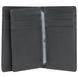 Кожаная кредитница с отделением для купюр Tony Perotti Cortina 5065 nero (черная)
