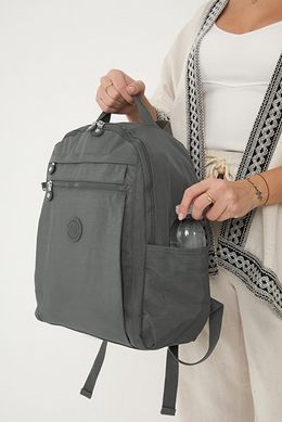 Нейлоновий текстильний рюкзак Sanmorris з відділом для ноутбука SM3059 темно-сірий