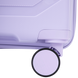 Чемодан Wings Cockatiel из полипропилена на 4-х колесах wg-ckpp-m-wv White purple (средний)
