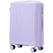 Чемодан Wings Cockatiel из полипропилена на 4-х колесах wg-ckpp-m-wv White purple (средний)