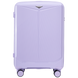 Чемодан Wings Cockatiel из полипропилена на 4-х колесах wg-ckpp-m-wv White purple (средний)