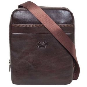 Сумка чоловіча з натуральної шкіри Tony Perotti Italico 6056G-15 коричнева
