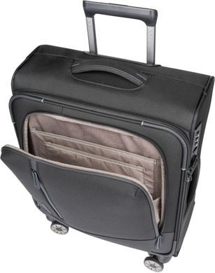 Валіза Travelite Crosslite 5.0 текстильна на 4-х колесах TL092947-01 Black (мала)