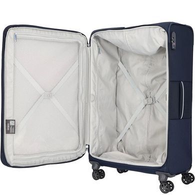 Валіза Samsonite Popsoda текстильна на 4-х колесах CT4*005 Dark Blue (велика)