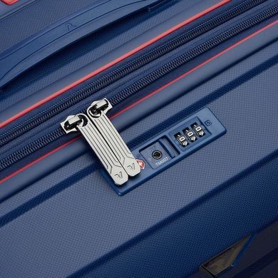 Чемодан Roncato B-Flying Move из полипропилена на 4-х колесах с расширением 418181 Blu oltremare (большой)