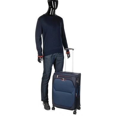Чемодан Samsonite Dynamore текстильный на 4-х колесах CH4*005 Blue (средний)