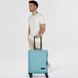 Валіза American Tourister Take2Cabin текстильна на 4-х колесах 91G*008 Breeze Blue (мала)