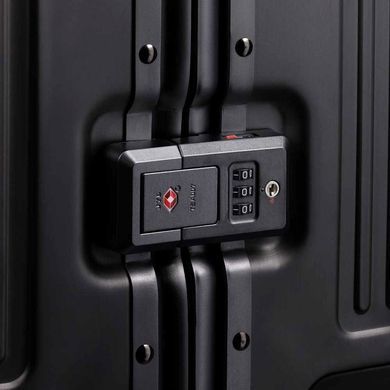 Валіза з алюмінію на 4-х колесах Travelite Next TL079949 Black (велика)