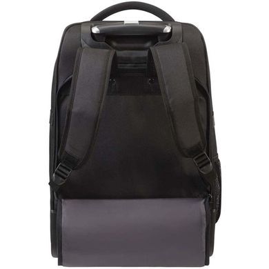 Рюкзак на 2-х колесах з відділенням для ноутбука до 15,6" American Tourister AT Work 33G*020 Black Reflect, Чорний, Чорний