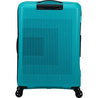 Валіза American Tourister AeroStep із поліпропілена на 4-х колесах MD8*002 Turquoise Tonic (середня)