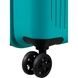 Валіза American Tourister AeroStep із поліпропілена на 4-х колесах MD8*002 Turquoise Tonic (середня)