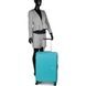 Валіза American Tourister AeroStep із поліпропілена на 4-х колесах MD8*002 Turquoise Tonic (середня)