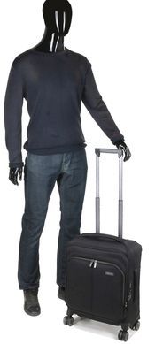 Валіза Travelite Priima текстильна на 4-х колесах TL091647-01 Black (мала)