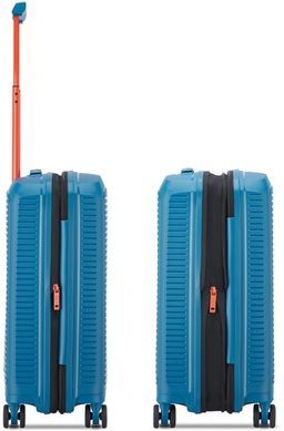 Чемодан Roncato Arcade из полипропилена на 4-х колесах и расширением 418403 Denim (малый)