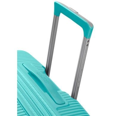 Валіза American Tourister Soundbox із поліпропілену на 4-х колесах 32G*002 Poolside Blue (середня)