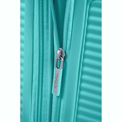 Валіза American Tourister Soundbox із поліпропілену на 4-х колесах 32G*002 Poolside Blue (середня)