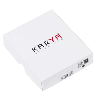 Шкіряна обкладинка Karya на автодокументи KR445-08 червоного кольору