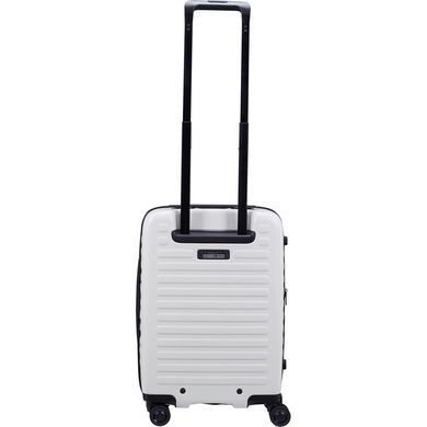 Чемодан Lojel Cubo V4 из поликарбоната на 4-х колесах Lj-1627-15421 Off White (малый) с отделением для ноутбука до 15"